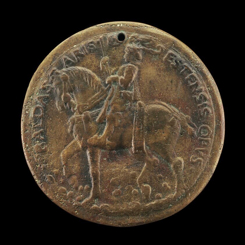 Ercole on Horseback [reverse] — Baldassare d'Este