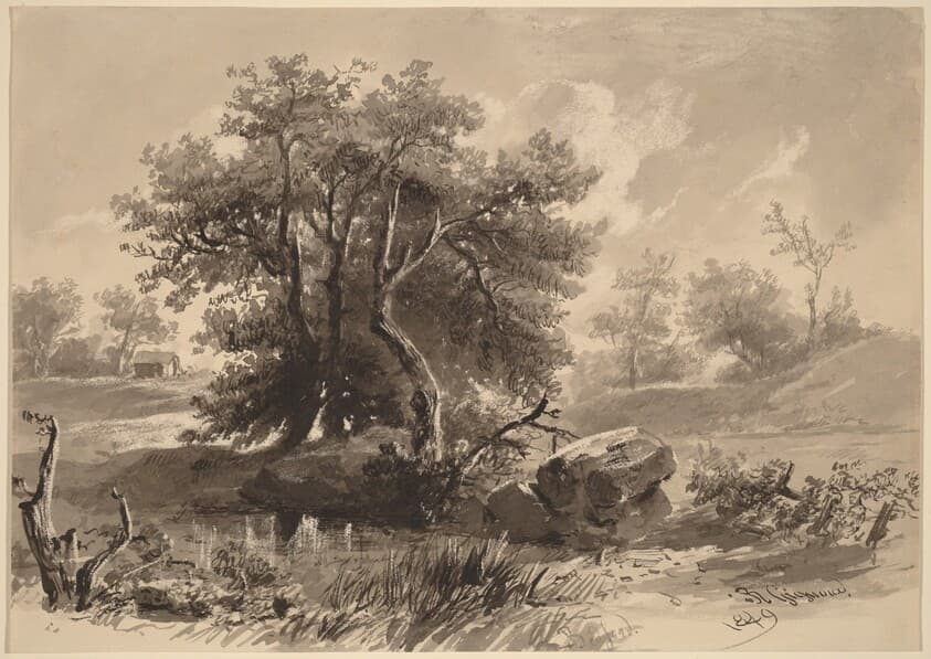 The Trees, Bedford, New York — Régis François Gignoux