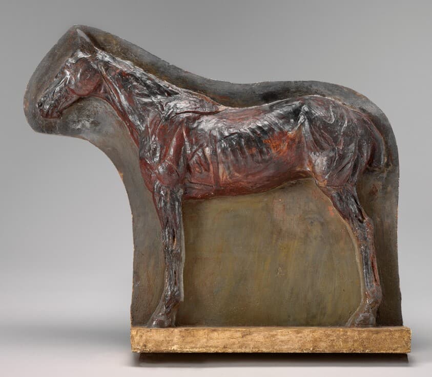 Ecorché: Relief of a Horse (Josephine) — Thomas Eakins