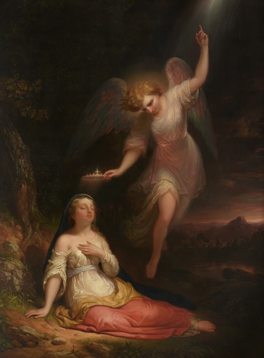 Mercy's Dream — Daniel Huntington