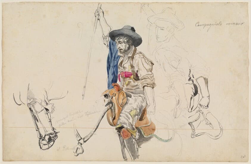 Campagniolo romano — Friedrich Nerly