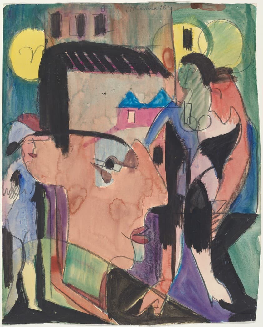 Self-Portrait — Ernst Ludwig Kirchner