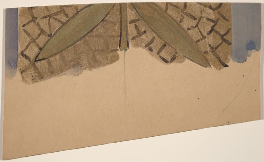 Study for a Border Design [recto] — Charles Sprague Pearce