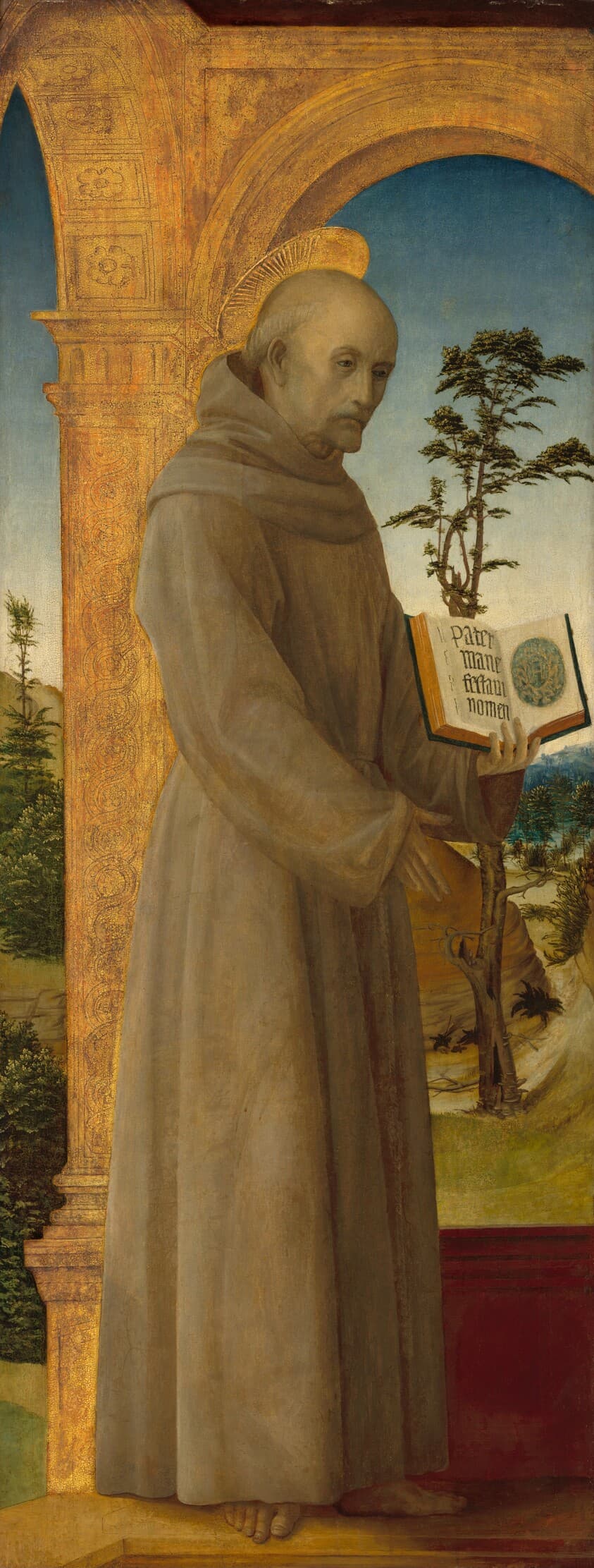 Saint Bernardino of Siena — Vincenzo Foppa