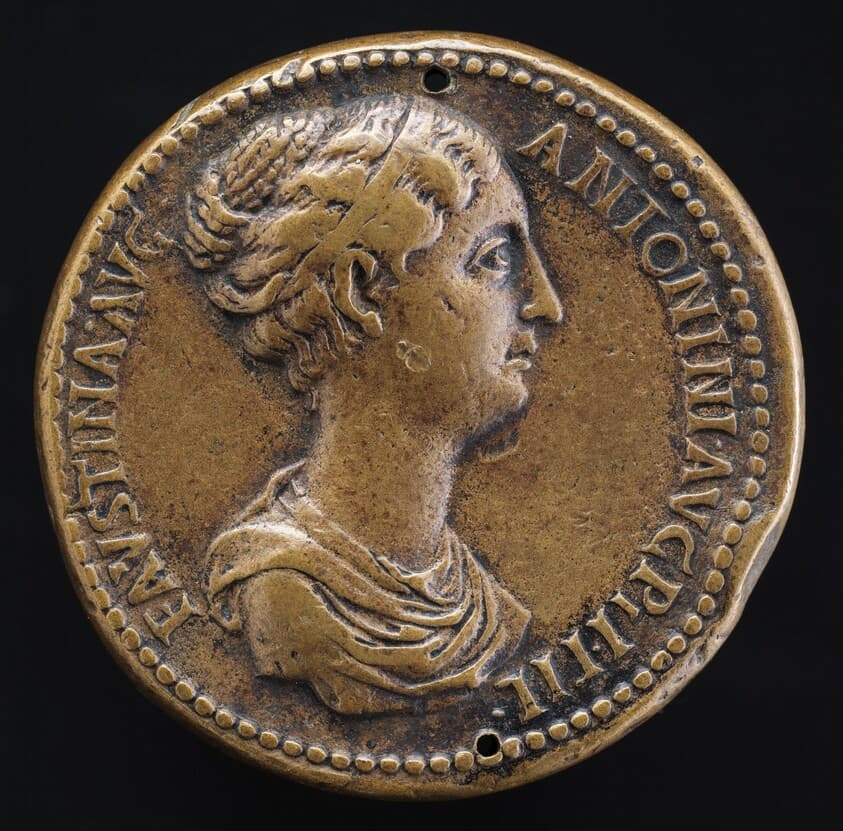Faustina the Younger, died A.D. 175, Wife of Marcus Aurelius [obverse] — Giovanni da Cavino