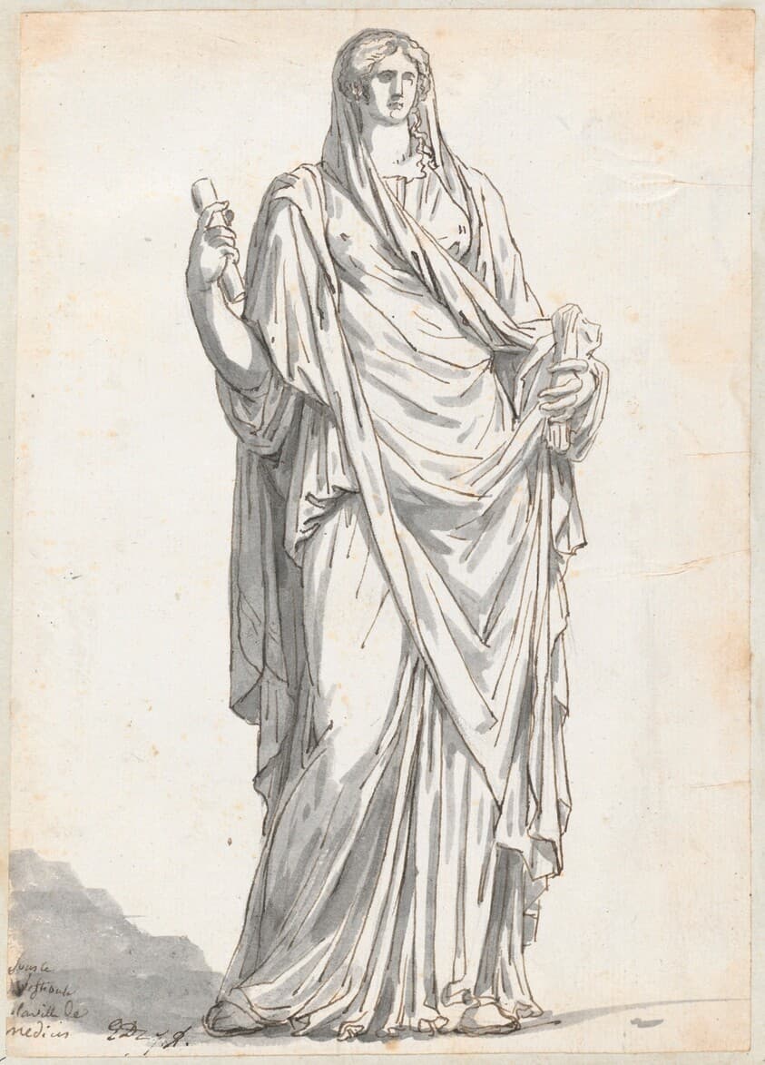Orante from the Villa Medici — Jacques-Louis David