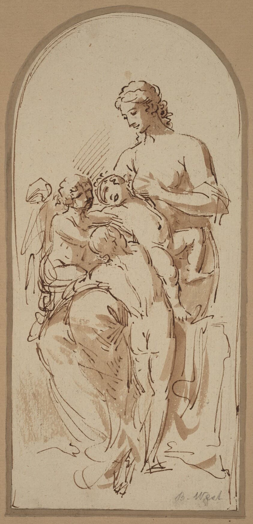 Charity — Benjamin West