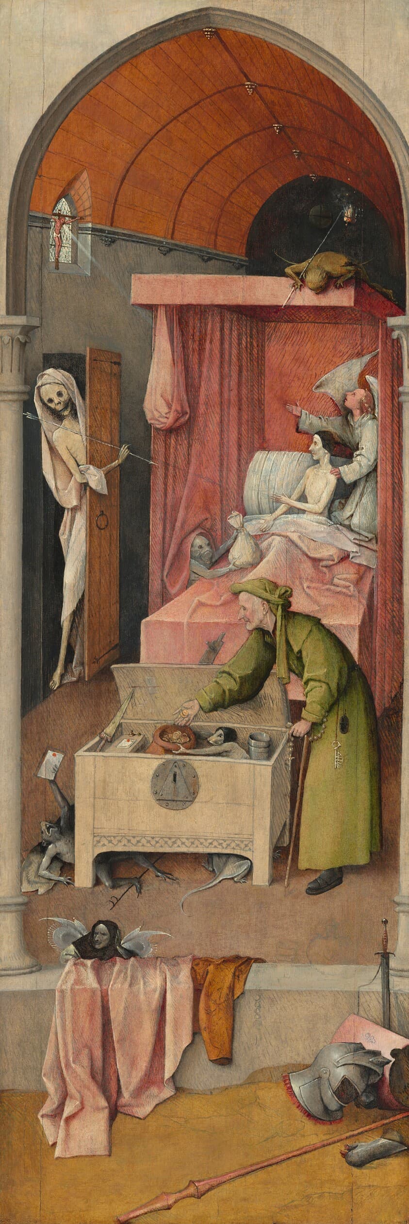 Death and the Miser — Hieronymus Bosch