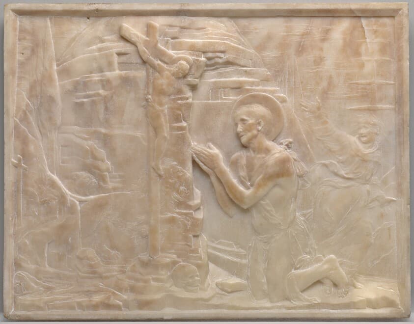 Saint Jerome in the Desert — Desiderio da Settignano
