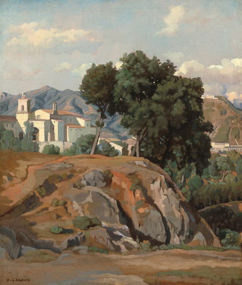 View of La Cava — Félix-Hippolyte Lanoüe