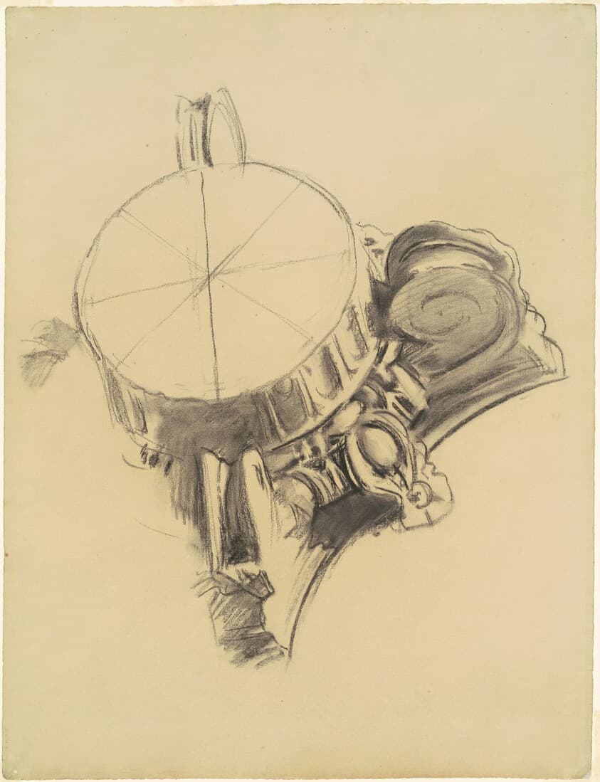 Study for "The Fall of Gog and Magog" — John Singer Sargent