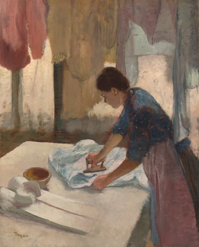 Woman Ironing — Edgar Degas