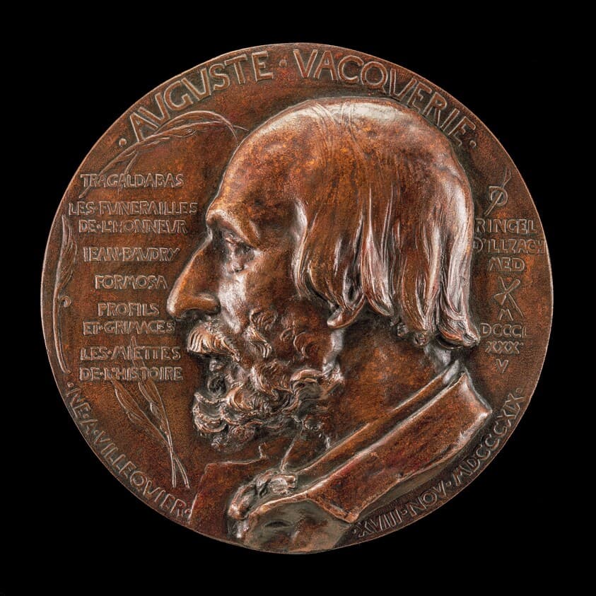Auguste Vacquerie, 1819-1895, Writer and Critic — Jean Désiré Ringel d'Illzach