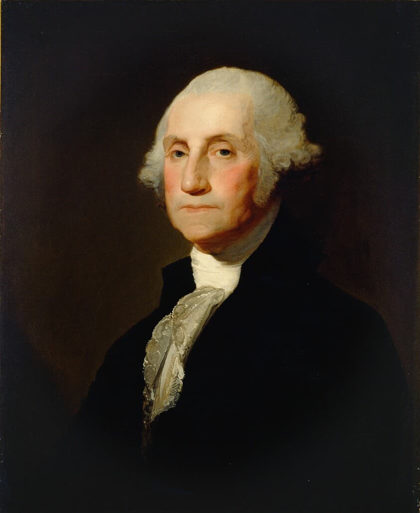 George Washington — Gilbert Stuart