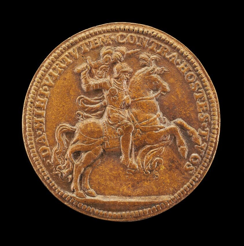 Sigismund II Augustus on Horseback [reverse] — Steven van Herwijck