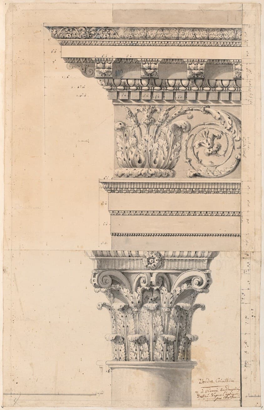 L'Ordre Corinthian — Charles Louis Clérisseau