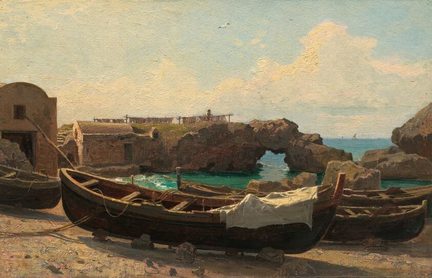 Marina Piccola, Capri — William Stanley Haseltine