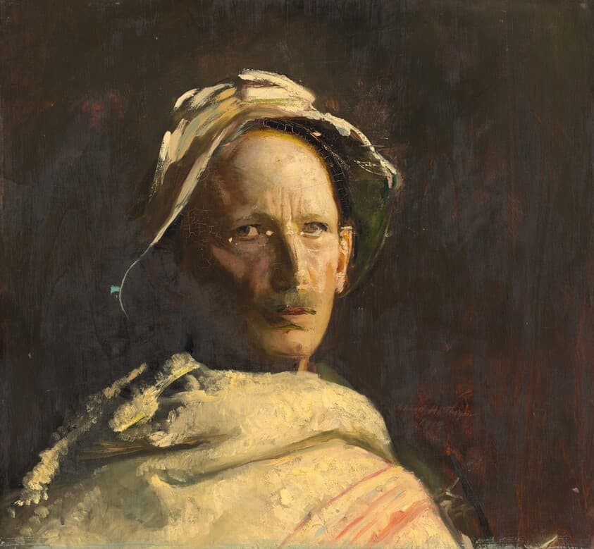 Self-Portrait — Abbott Handerson Thayer
