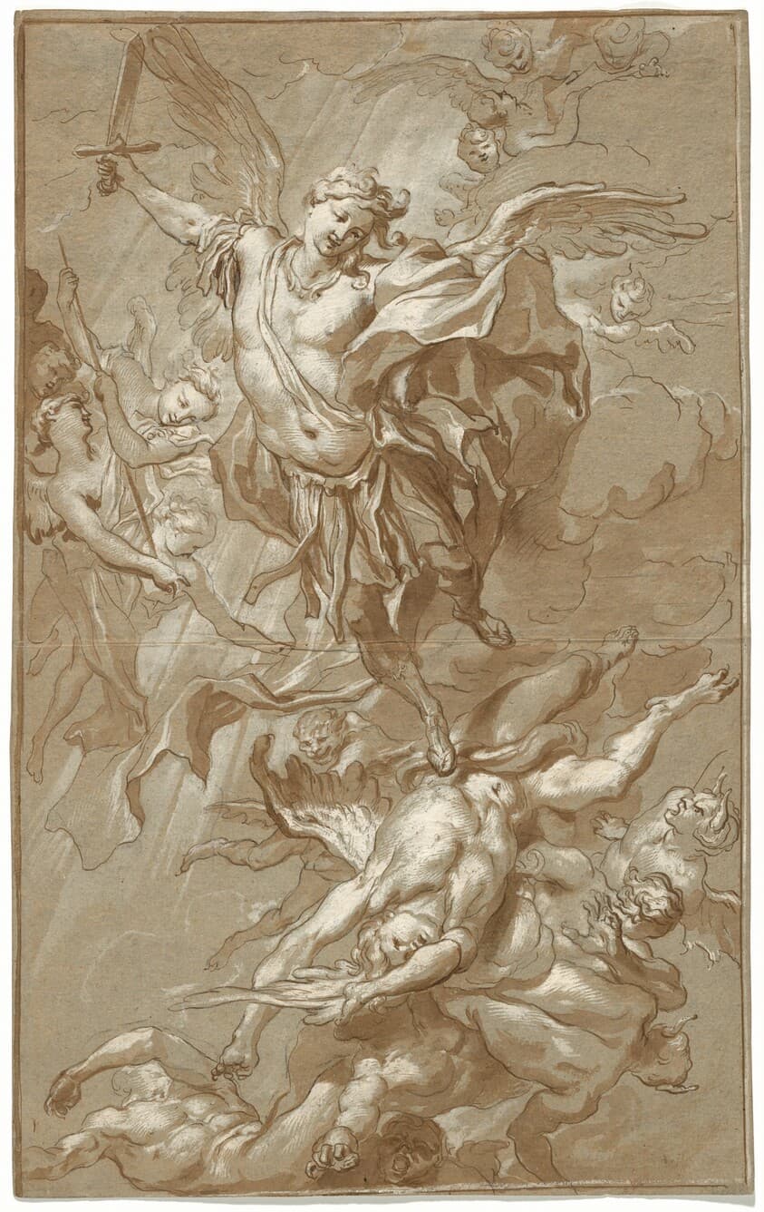 Saint Michael and the Rebel Angels — Gregorio De Ferrari