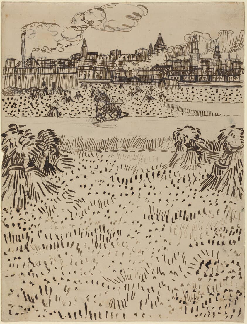 The Harvest — Vincent van Gogh
