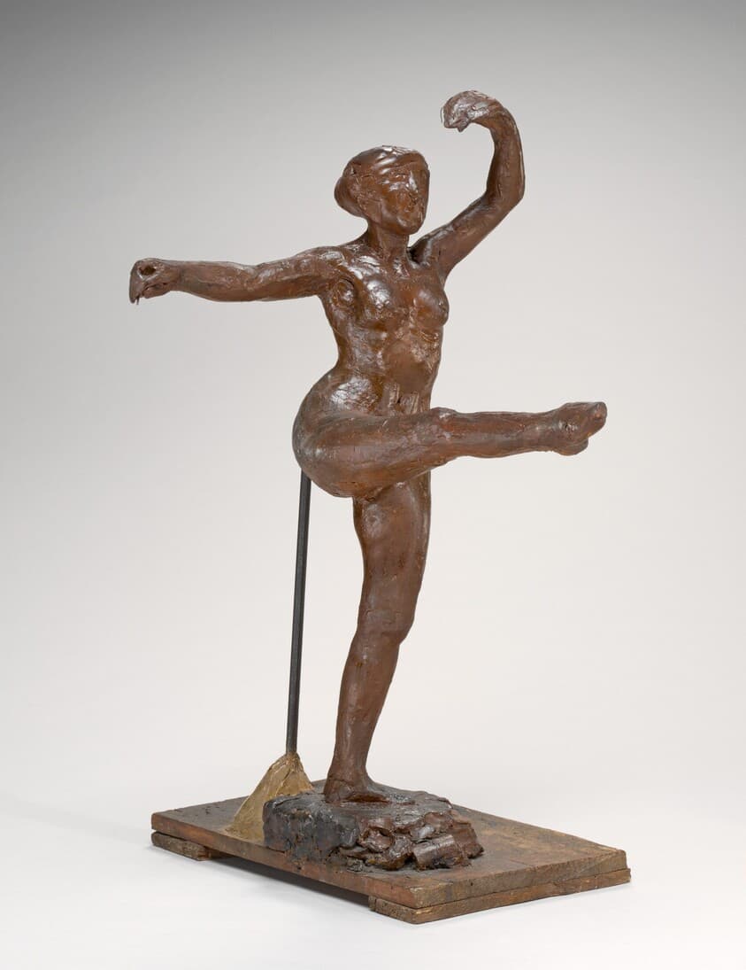Fourth Position Front, on the Left Leg — Edgar Degas