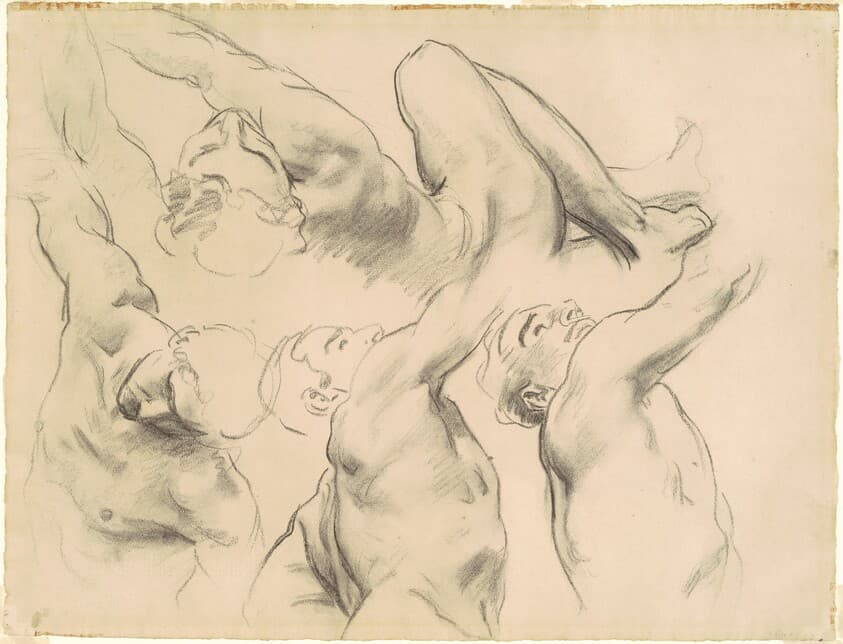 Studies for "Heaven" and "Hell" — John Singer Sargent