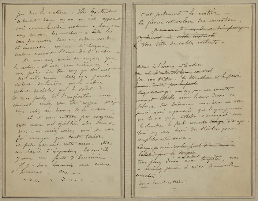 Manuscript Pages [verso] — Paul Gauguin