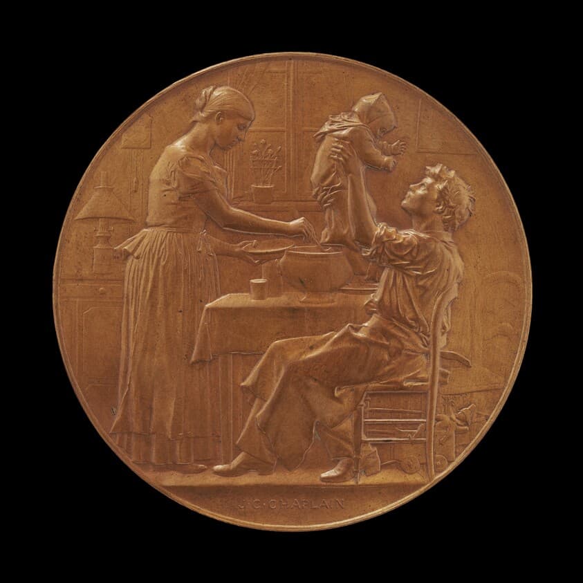 Family Values [obverse] — Jules-Clément Chaplain