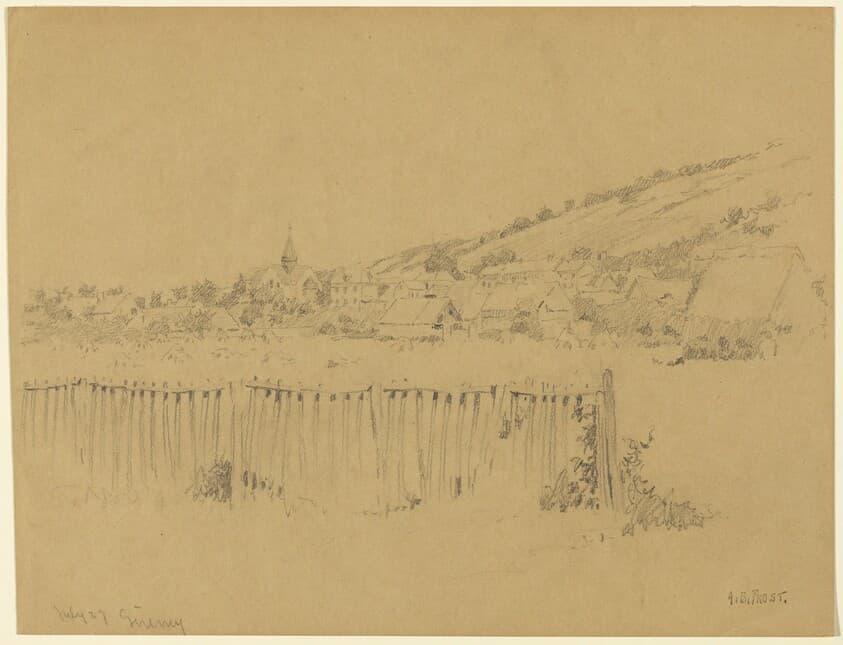 View of Giverny — Arthur B. Frost