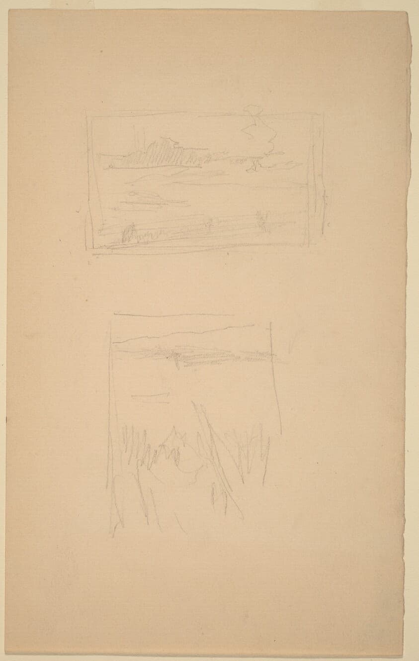 Two Sketches of Landscape Pictures hung at the Society of British Artists — James McNeill Whistler