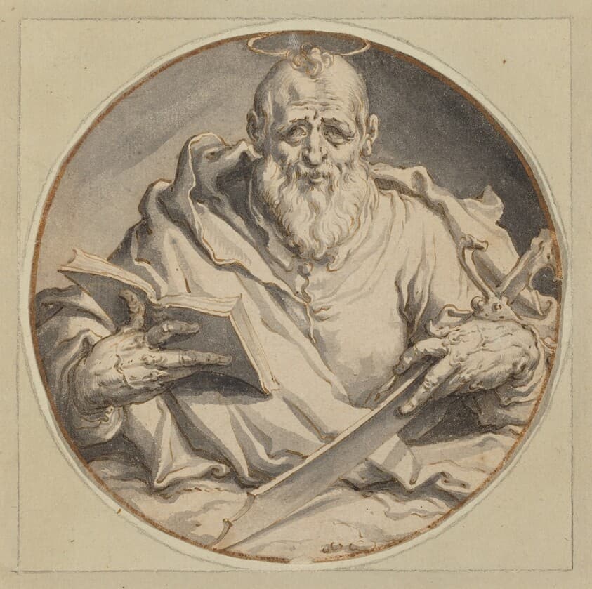 Saint Matthew — Jacques de Gheyn II