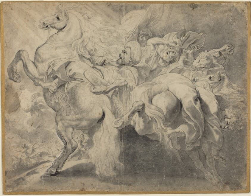 The Defeat of Sennacherib — Pieter Claesz Soutman and Sir Peter Paul Rubens