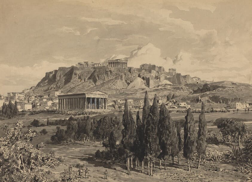 Temple of Hyphaestus — Themistocles von Eckenbrecher