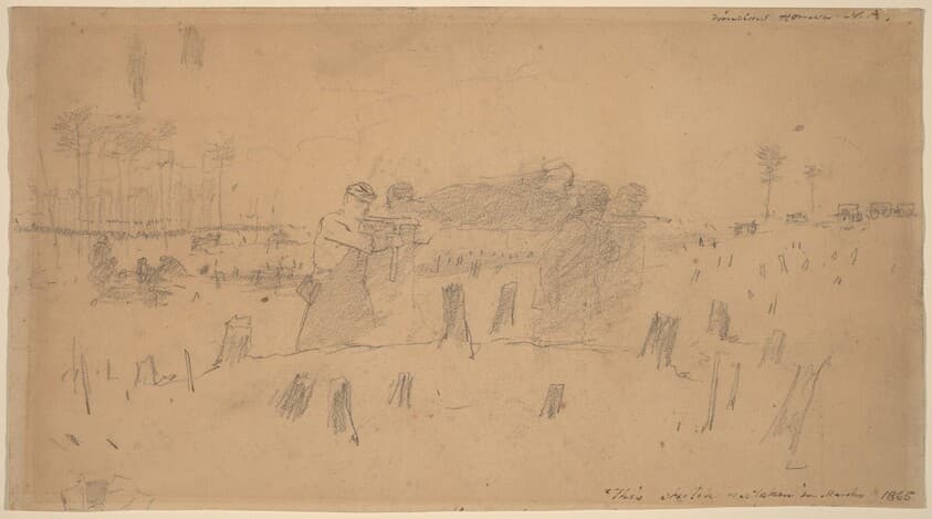 Carrying the Wounded — Winslow Homer