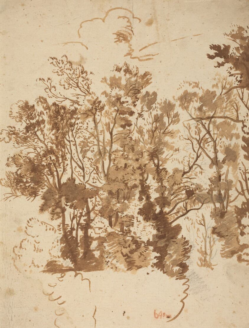 Landscape Study — Bartholomeus Breenbergh