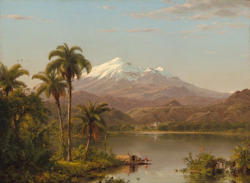 Tamaca Palms — Frederic Edwin Church