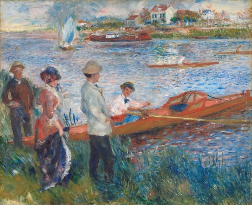 Oarsmen at Chatou — Auguste Renoir