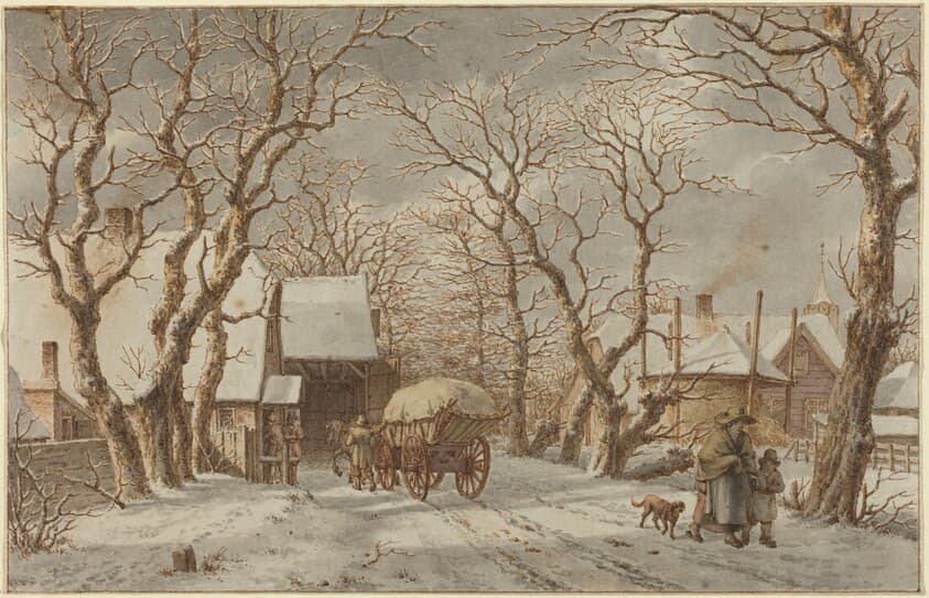 Winter Scene — Jacob Cats