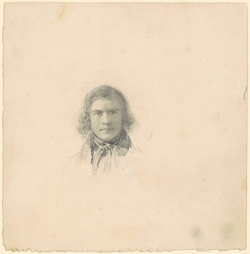 Self-Portrait [recto] — Seth Wells Cheney