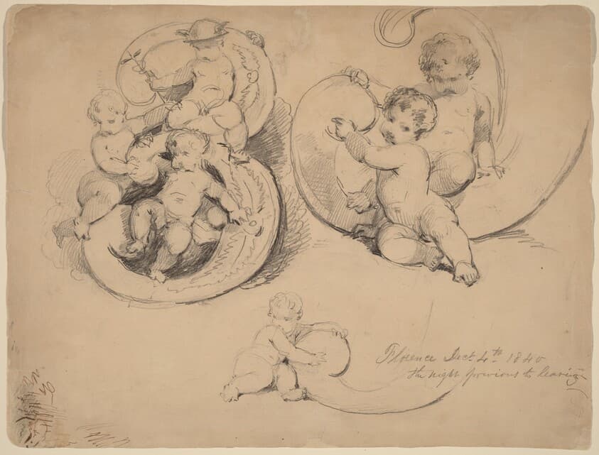 Banknote Studies [recto] — John William Casilear