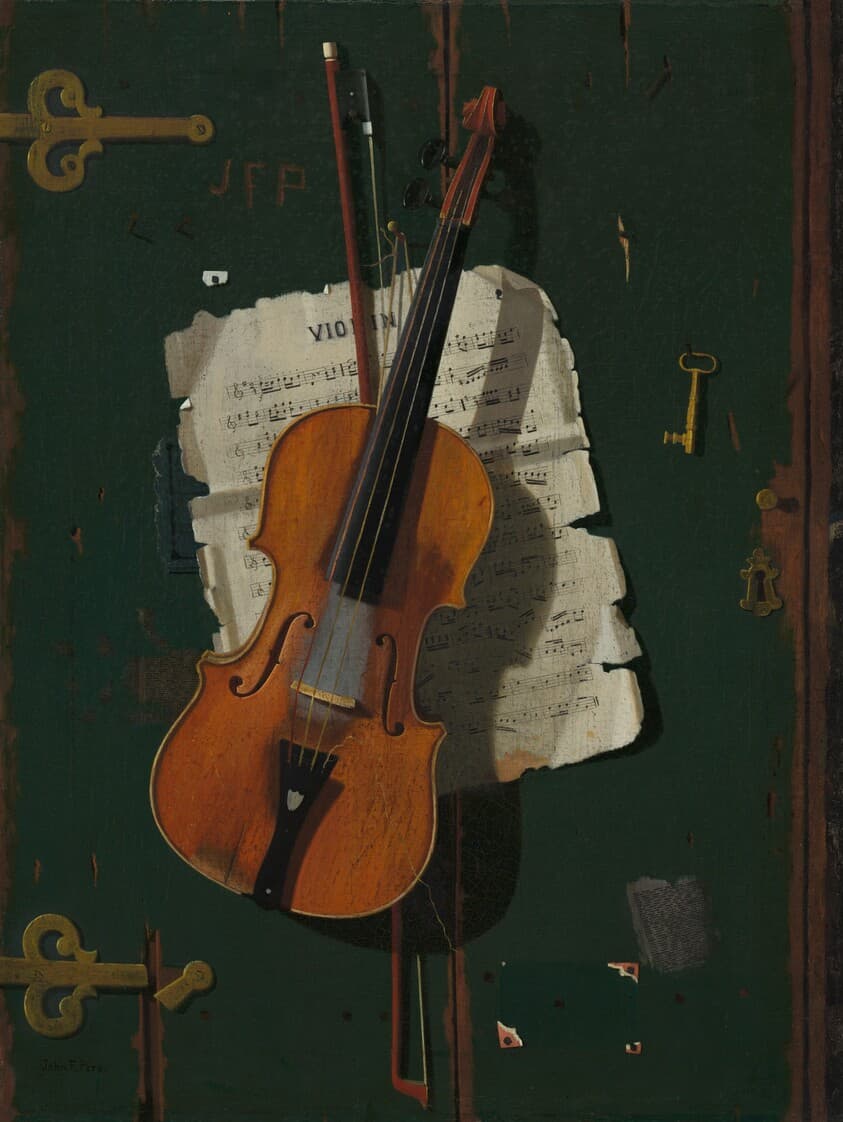 The Old Violin — John Frederick Peto