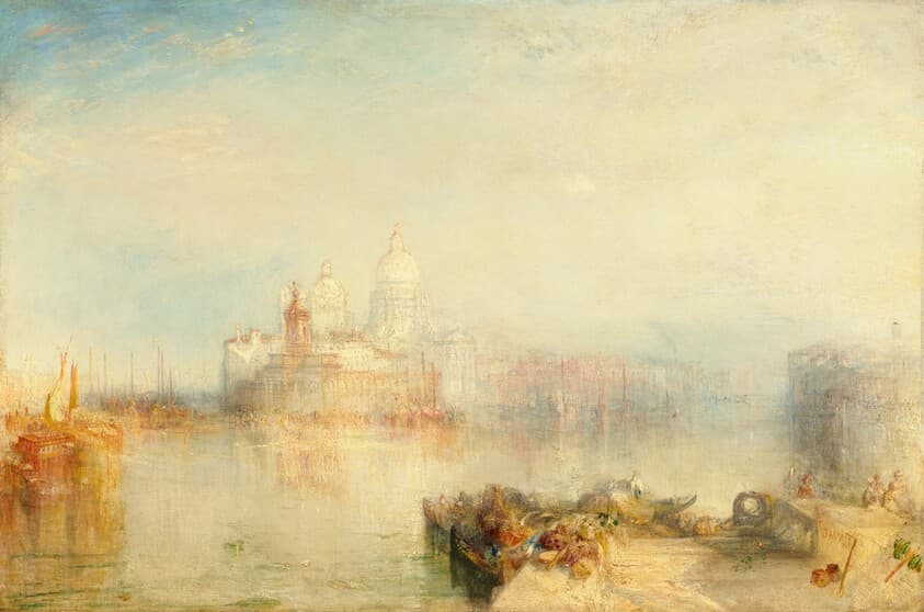 The Dogana and Santa Maria della Salute, Venice — Joseph Mallord William Turner