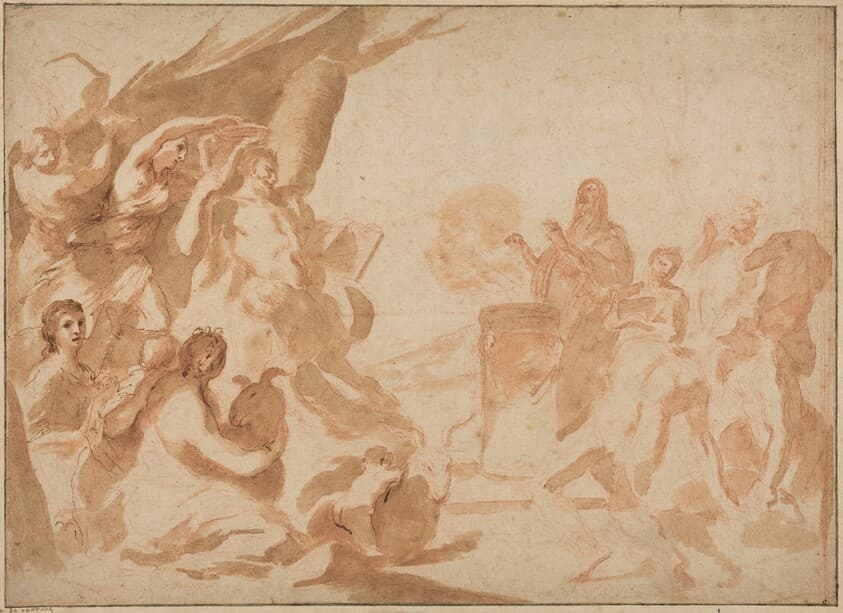 A Sacrifice to Pan — Andrea Sacchi