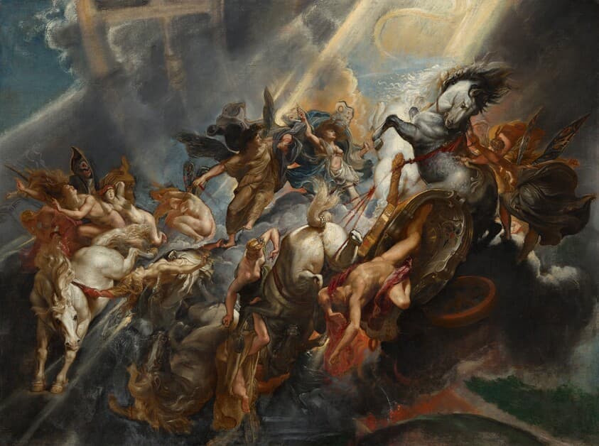 The Fall of Phaeton — Sir Peter Paul Rubens