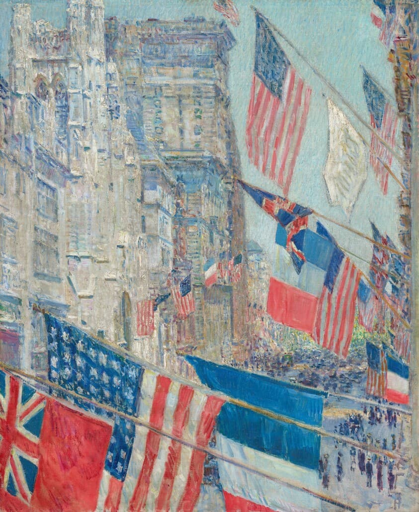 Allies Day, May 1917 — Childe Hassam