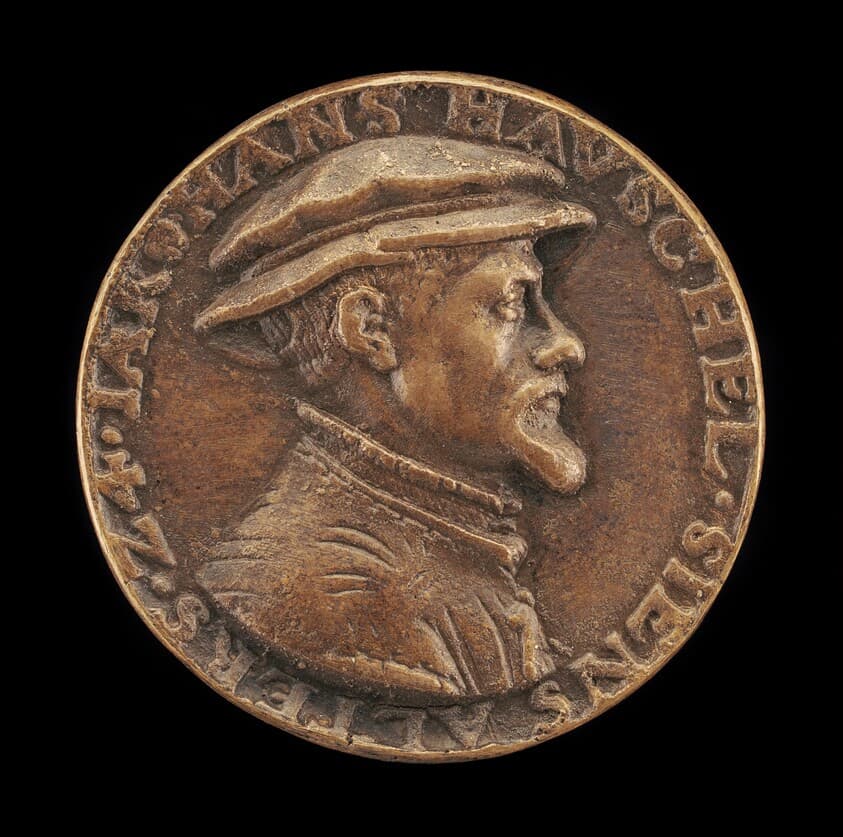 Hans Hauschel, born 1520 [obverse] — Friedrich Hagenauer