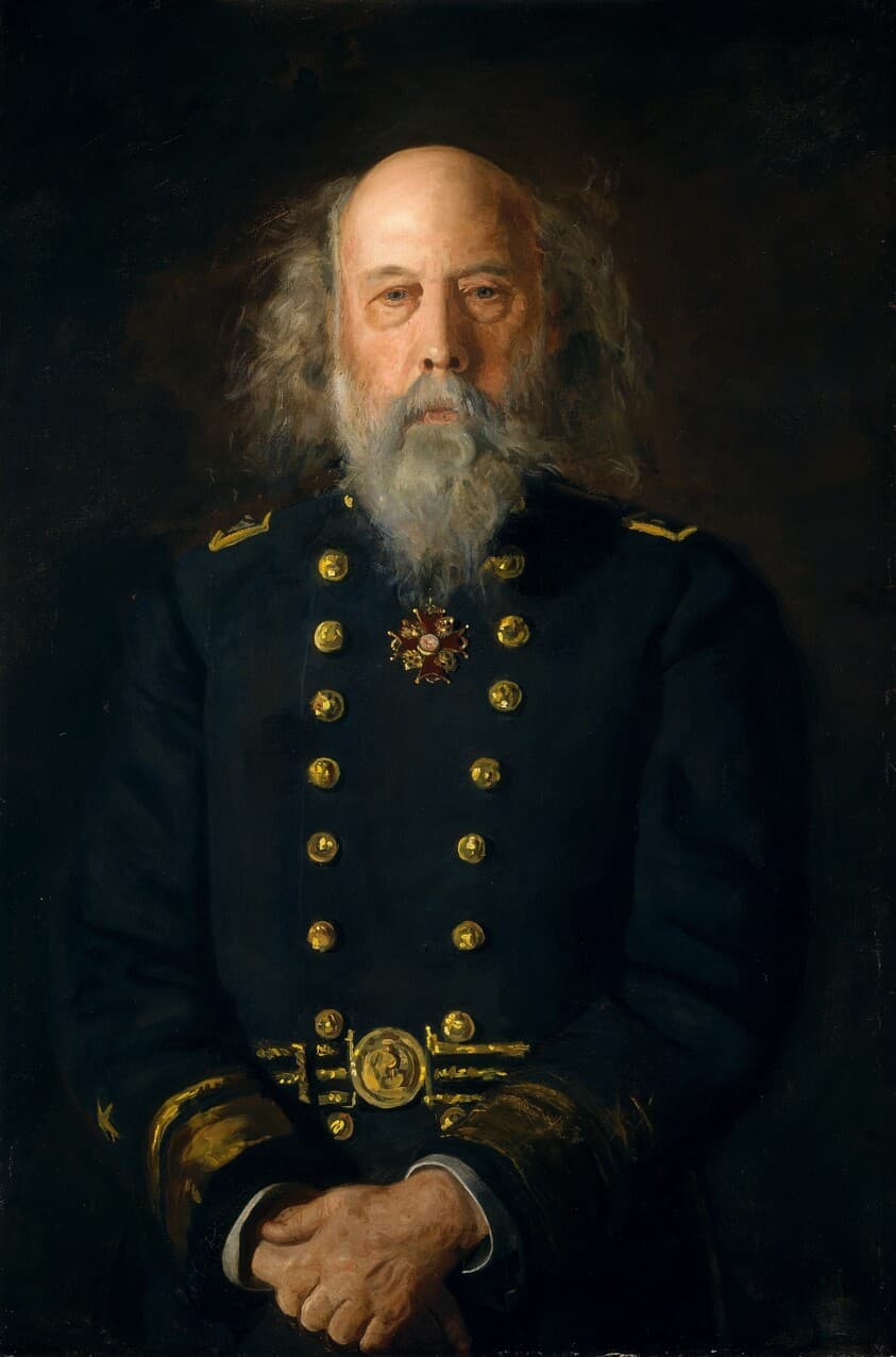Rear Admiral George W. Melville — Thomas Eakins