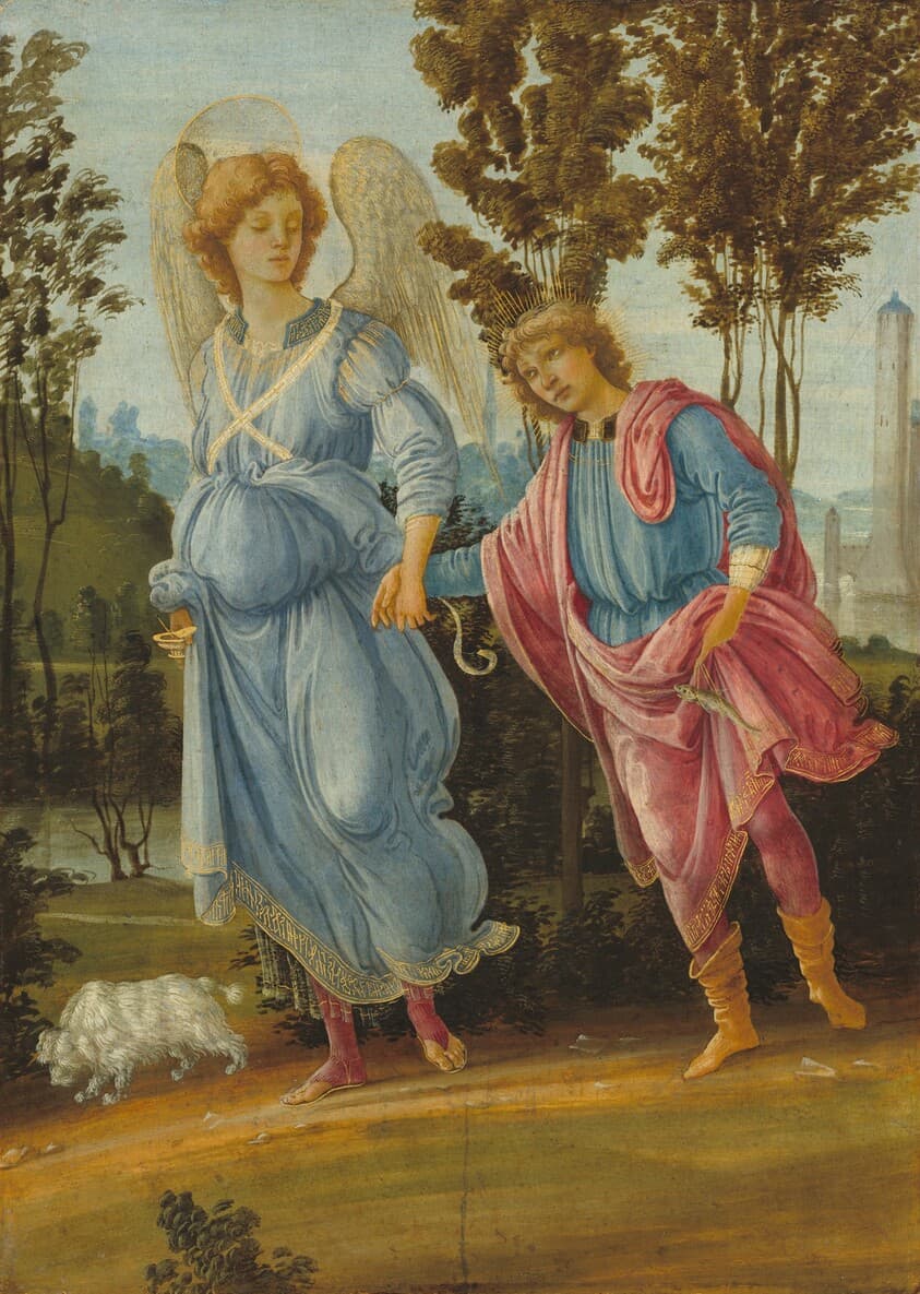 Tobias and the Angel — Filippino Lippi