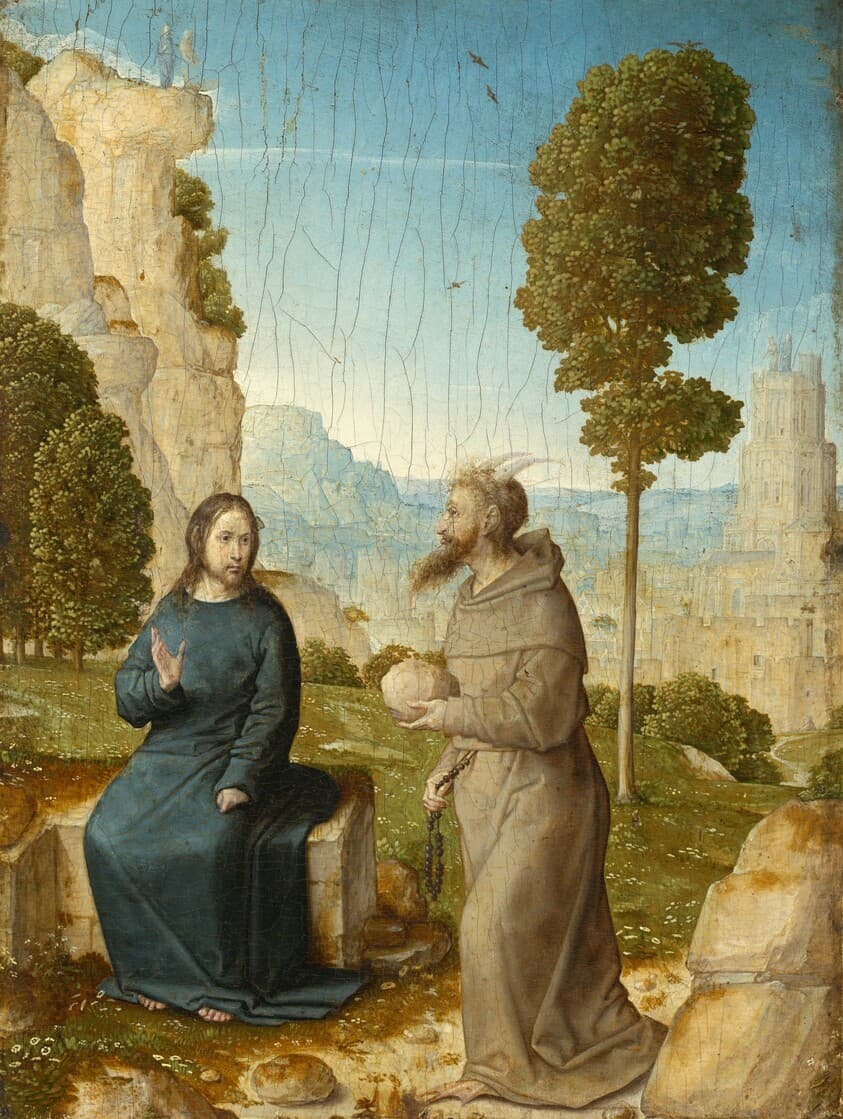 The Temptation of Christ — Juan de Flandes