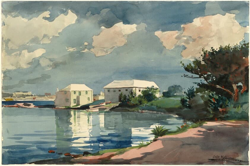 Salt Kettle, Bermuda — Winslow Homer